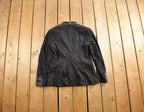 Vintage 1990s Leather Nygard Womens Blazer