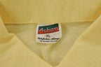 Vintage 1970s Deadstock American Aero Lights Embroidered Polo T Shirt