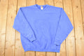 Vintage 1990s FOTL Premium Heavyweight Blank Crewneck Sweatshirt Men's L