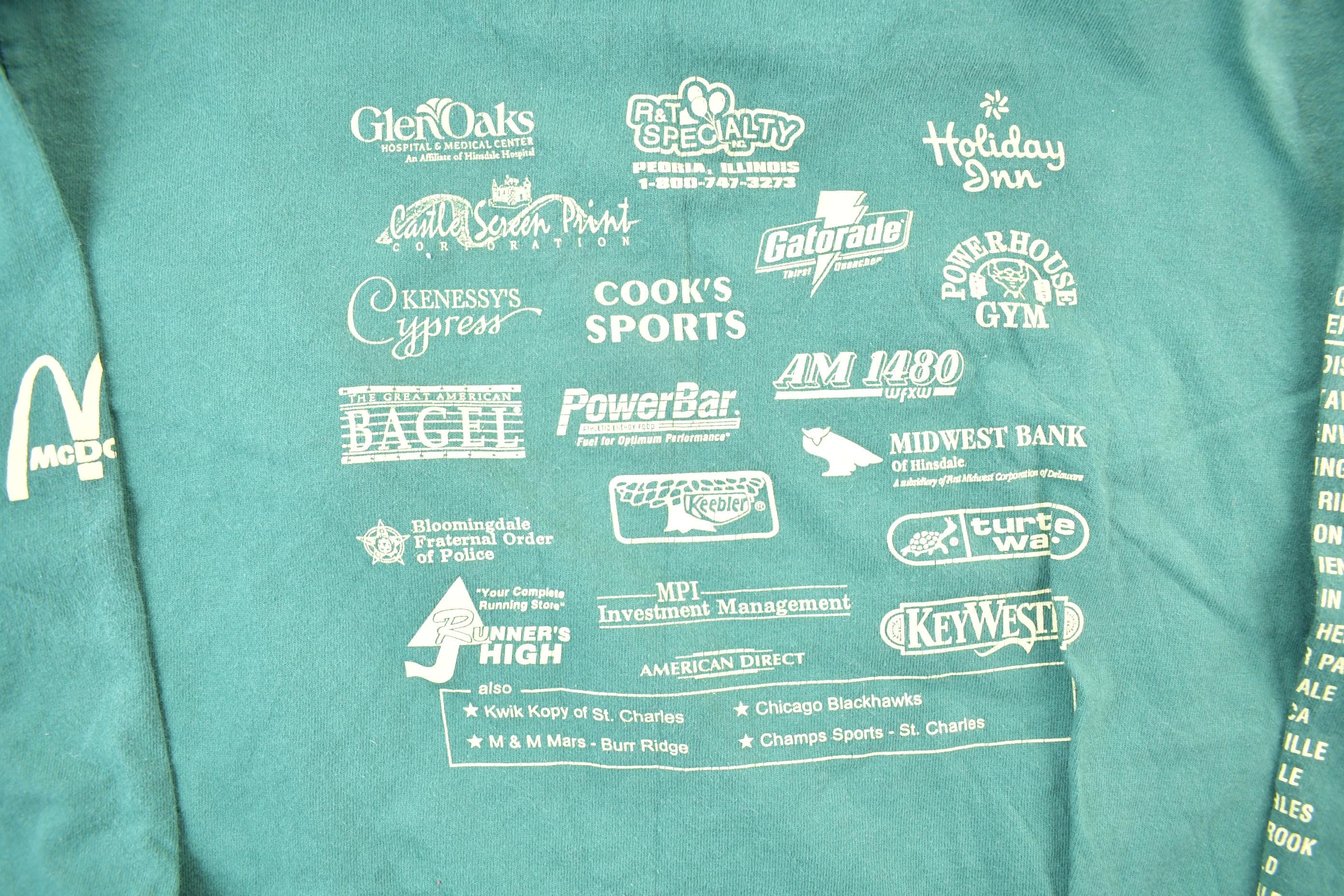 Vintage 1997 Mc Donalds DARE Family Challenge 5K Run Crewneck Sweatshirt