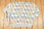 Vintage 1990s Idea Uomo Knit Crewneck Sweater Mens XL