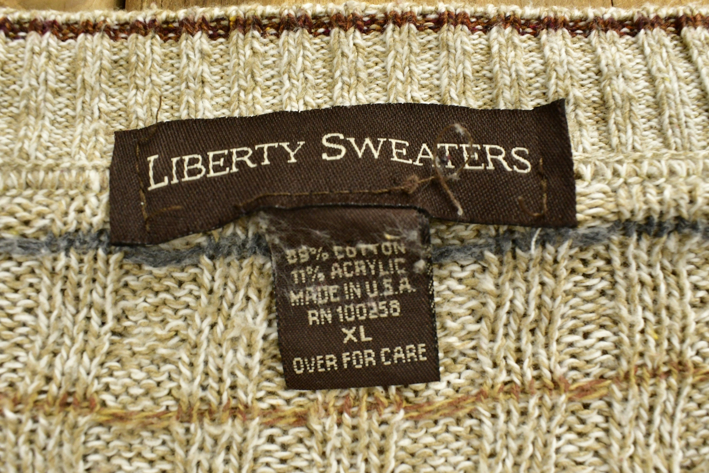 Vintage Liberty Sweaters Knitted Sweater
