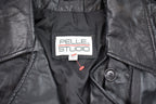 Vintage 1990s Pelle Studio Leather Full Length Jacket