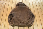 Vintage 1990s Carhartt Hooded Jacket Men's XL