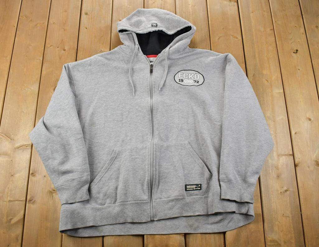 Vintage 1990s Marc Ecko Unltd Zip Up Hoodie Sweatshirt