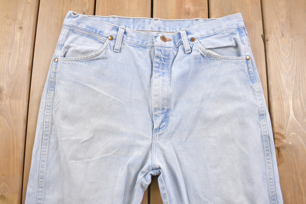 Vintage 1990s Wrangler Light Wash Jeans 35 x 33