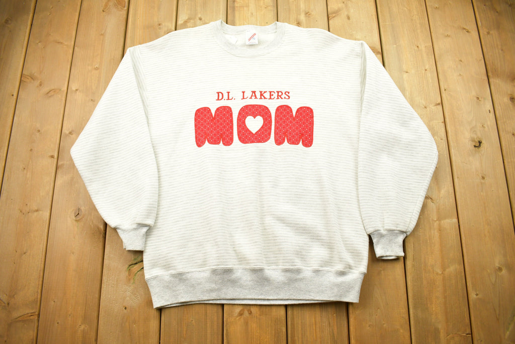 Vintage 1990s D.L Lakers Mom Crewneck Sweater