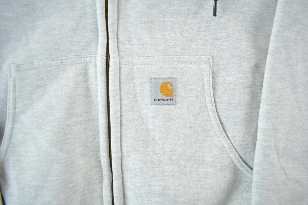 Vintage 1990s Carhartt Zip Up Thermal Hoodie