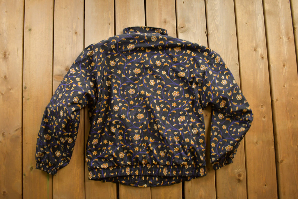 Vintage 1990s USA Olympic Abstract Pattern Windbreaker Jacket