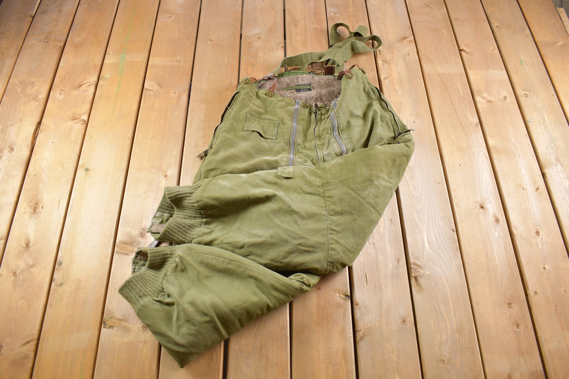 Vintage 1944 Army Air Force Pants With Straps Size 32 Large