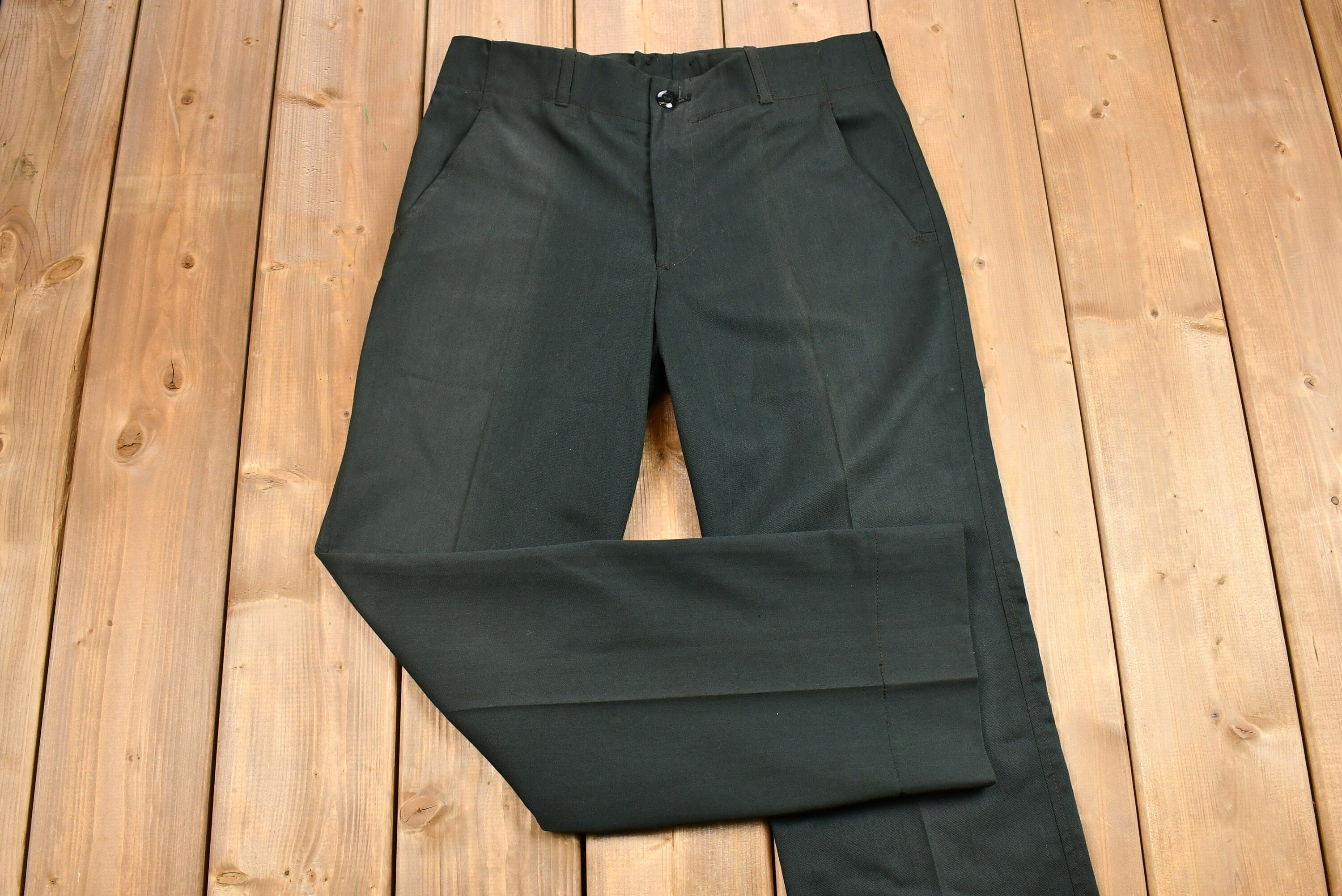 Vintage 1988 H.P. Gilbert & Fils INC. Military Cadet Trousers