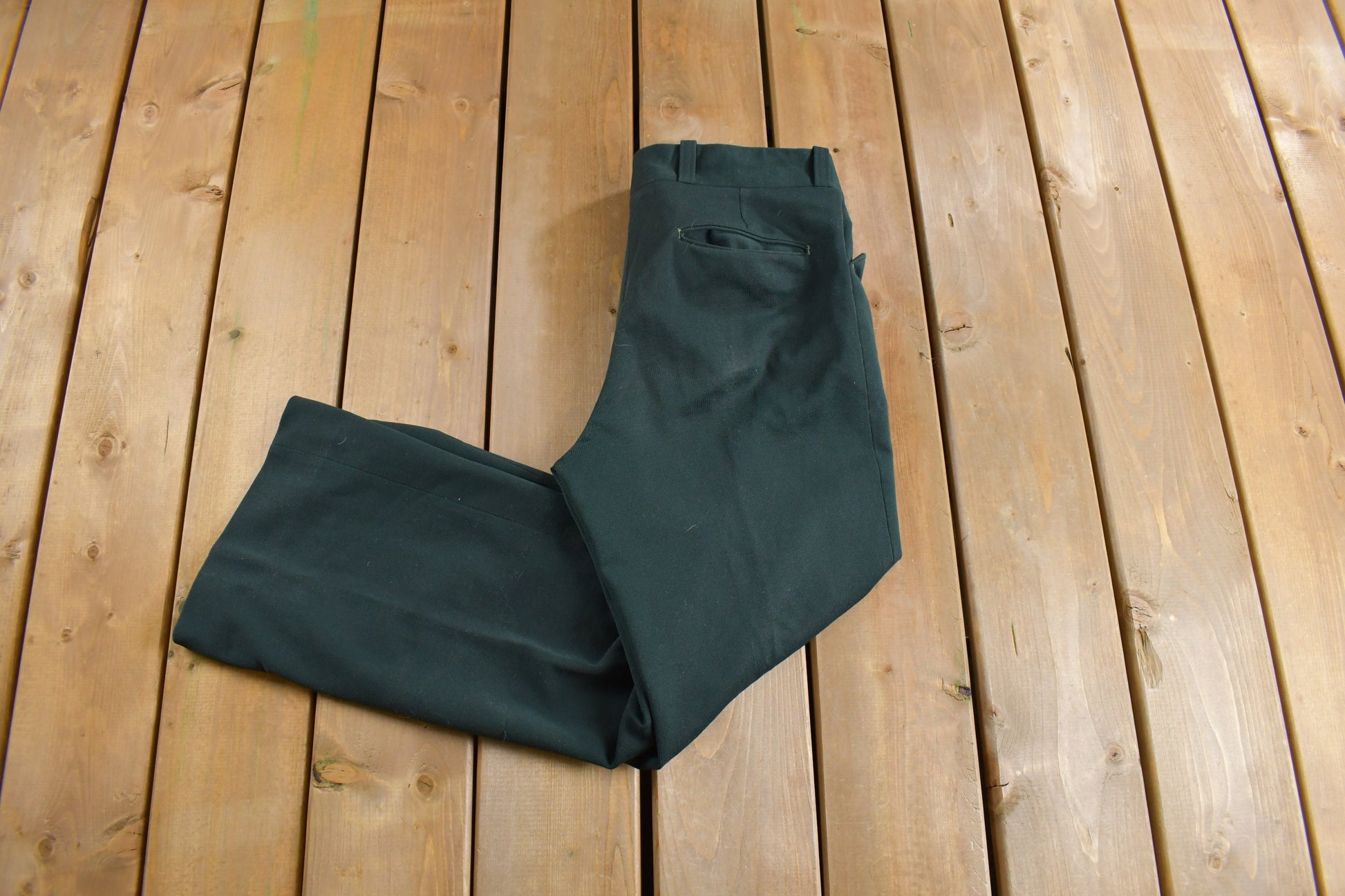 Vintage 1970s Sears Mens Store Pleated Trousers Size 32 x 28