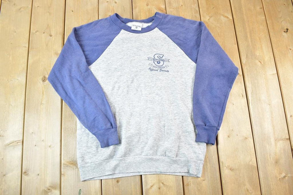 Vintage 1990s Spalding Crewneck Sweatshirt Made In USA