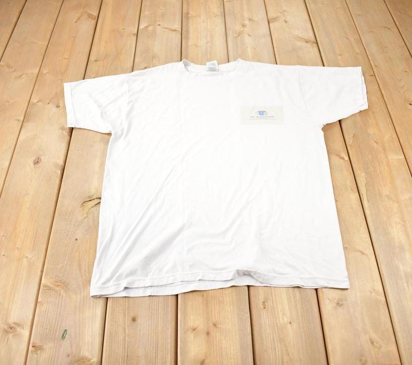 Vintage 2001 CSA International Decision Maker Souvenir Travel T-Shirt Made In Canada