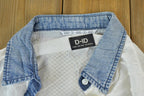 Women Vintage DD Paris Y2K Denim Button Up Shirt