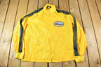 Vintage 1970s Oswego Speedway Yellow Racing Jacket
