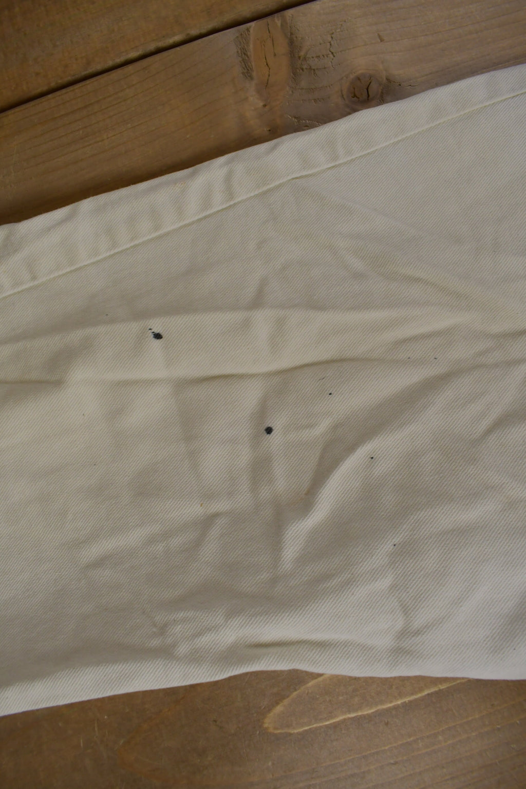 Vintage 1990's Big Yank White Jeans Size 38 x 26 / Made in USA / American Vintage / Streetwear Fashion / Vintage Pants