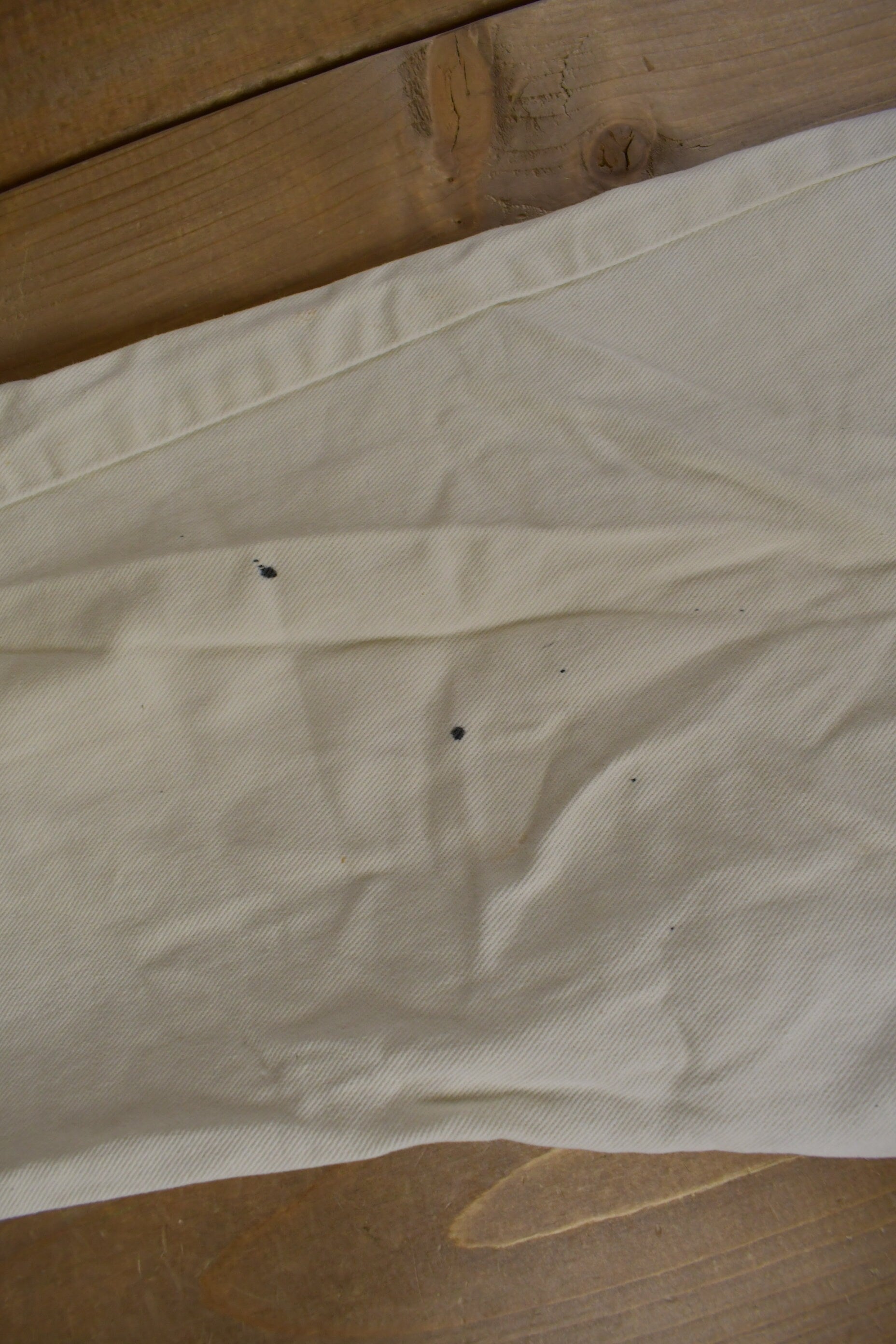 Vintage 1990's Big Yank White Jeans Size 38 x 26 / Made in USA / American Vintage / Streetwear Fashion / Vintage Pants