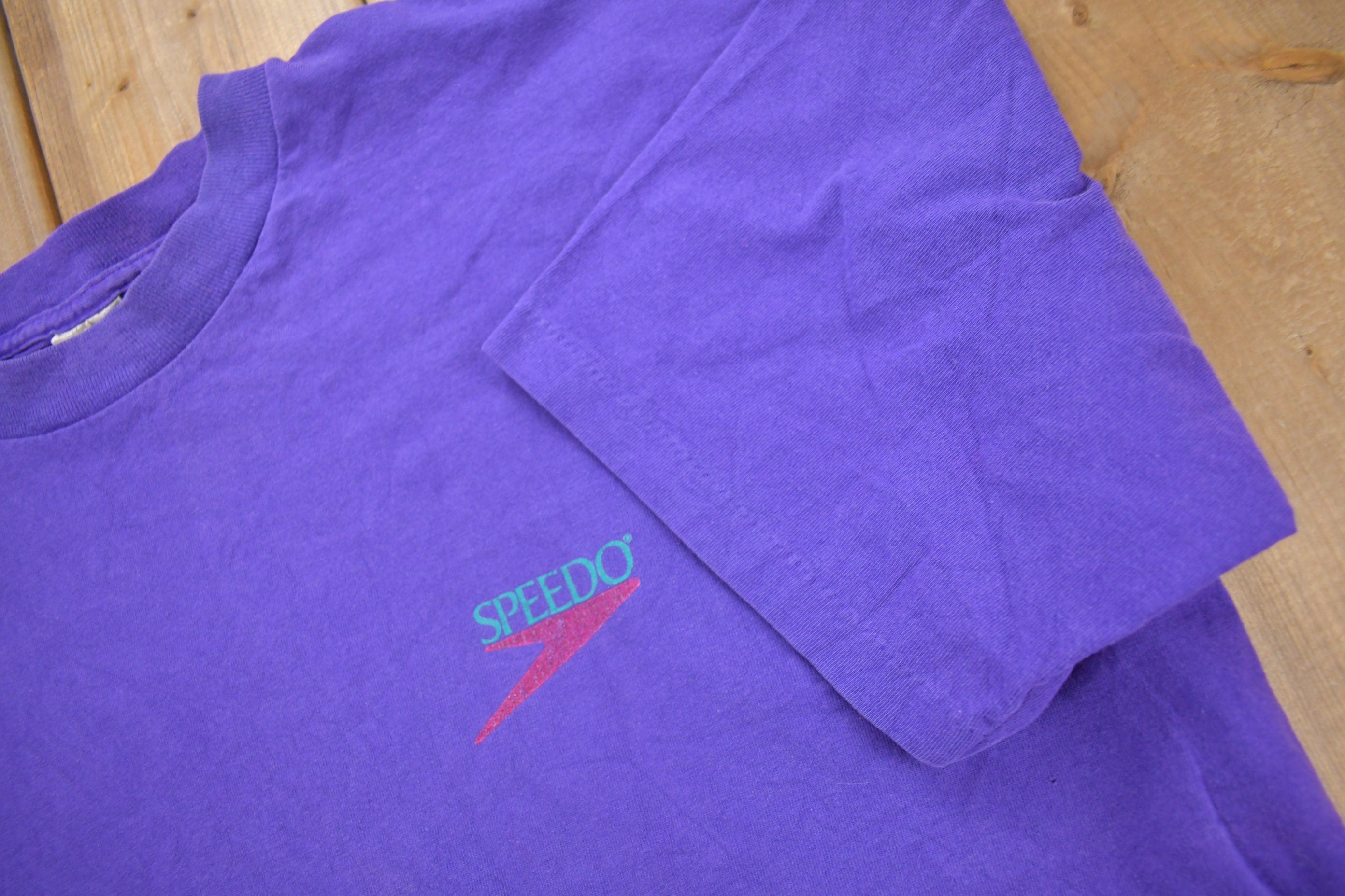Vintage 1990s Speedo Graphic T-shirt