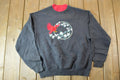 Vintage 1990s Cardinal Double Collar Embroidered Crewneck