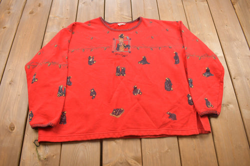 Vintage 1990s Crewneck Sweatshirt / 90s Crewneck / Made In USA / Essential / Streetwear / 90s