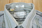 Vintage 1990s striped Button Up Shirt