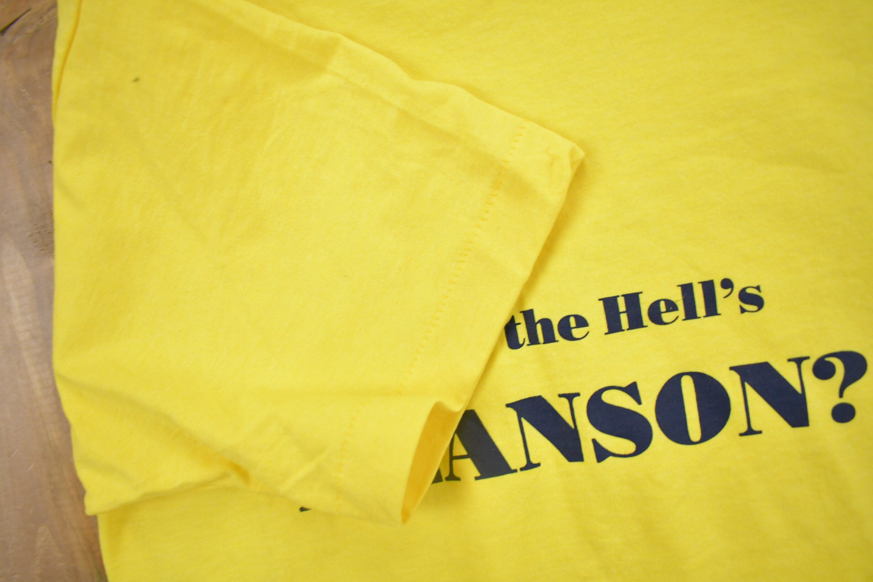 Vintage 1980s Where The Hell's Alanson Graphic T Shirt