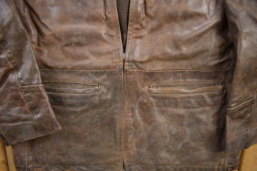 Vintage 1970s Ramonpel Italian Leather Jacket