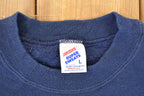 Vintage 1990s Grandpa Cute Embroidered Plaid G Crewneck Sweatshirt Mens L