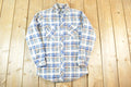 Vintage 1990s Outdoor Exchange Plaid Flannel Lined Button Up Shirt Mens S