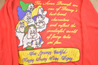 Vintage 1980s Kids Seven Dwarfs Graphic Crewneck Sweatshirt