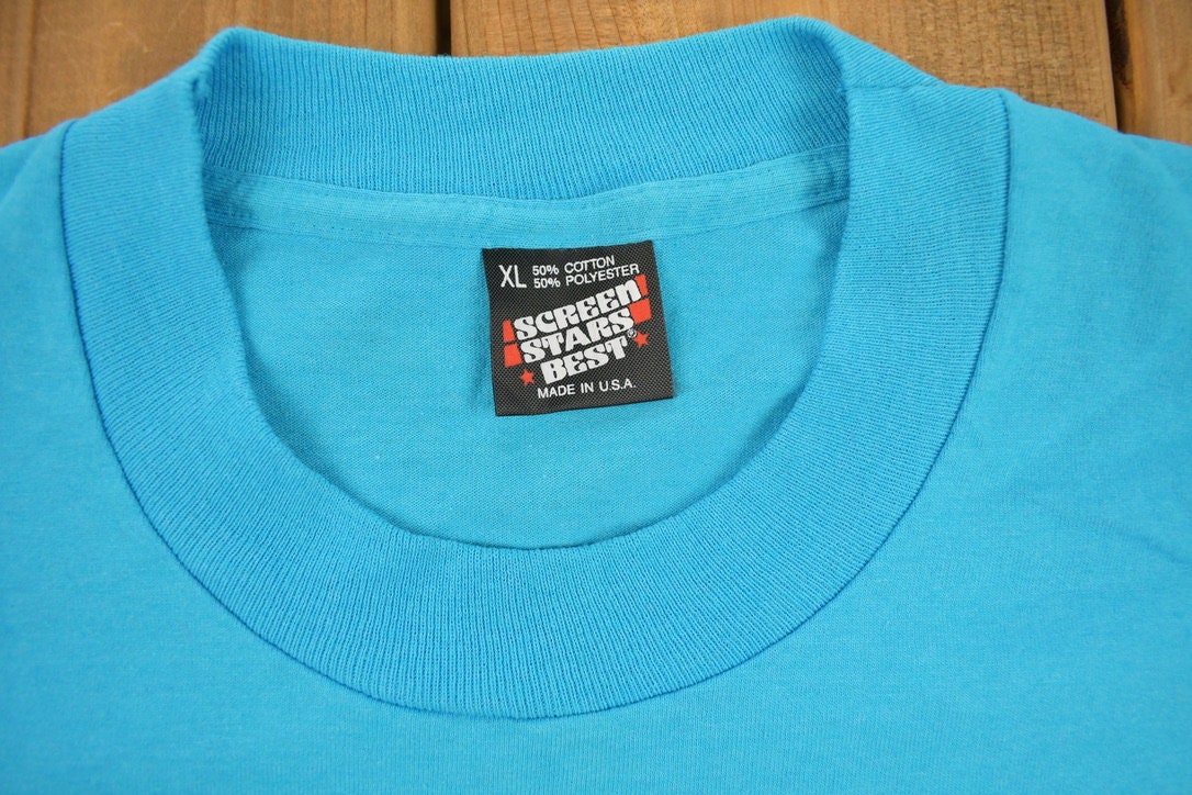 Vintage 1991 Graphic Cycling Bike a Thon T Shirt