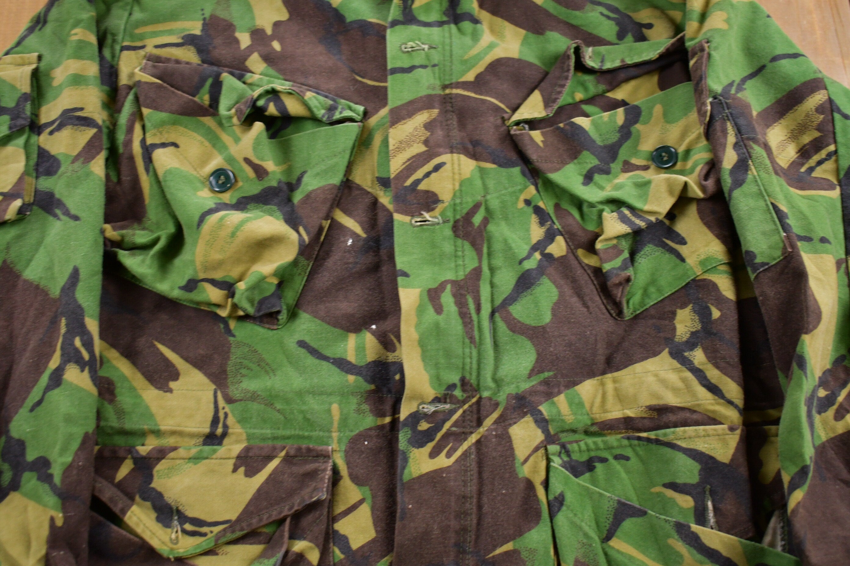 Vintage 1990s Military Smock Jacket