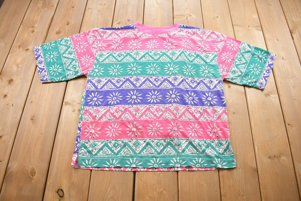 Vintage 1990s PennyLane All Over Print Graphic T-Shirt