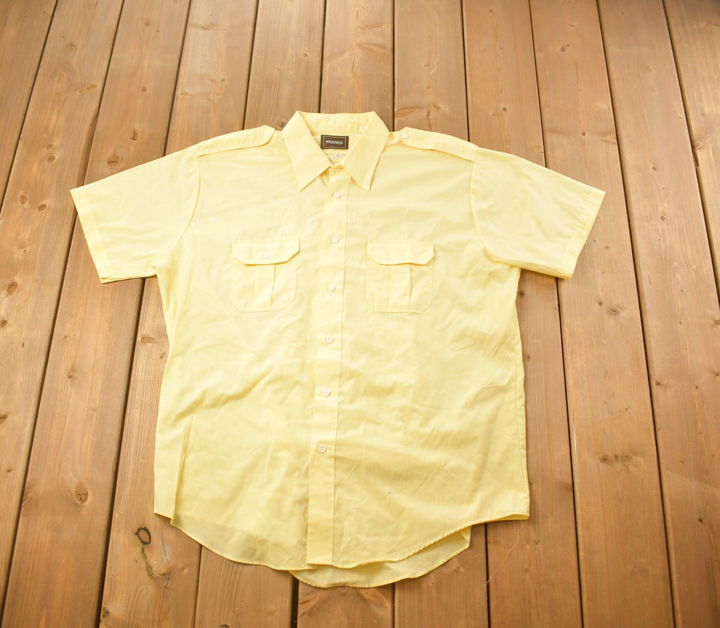 Vintage 1990s Wickfield Basic Button Up Shirt
