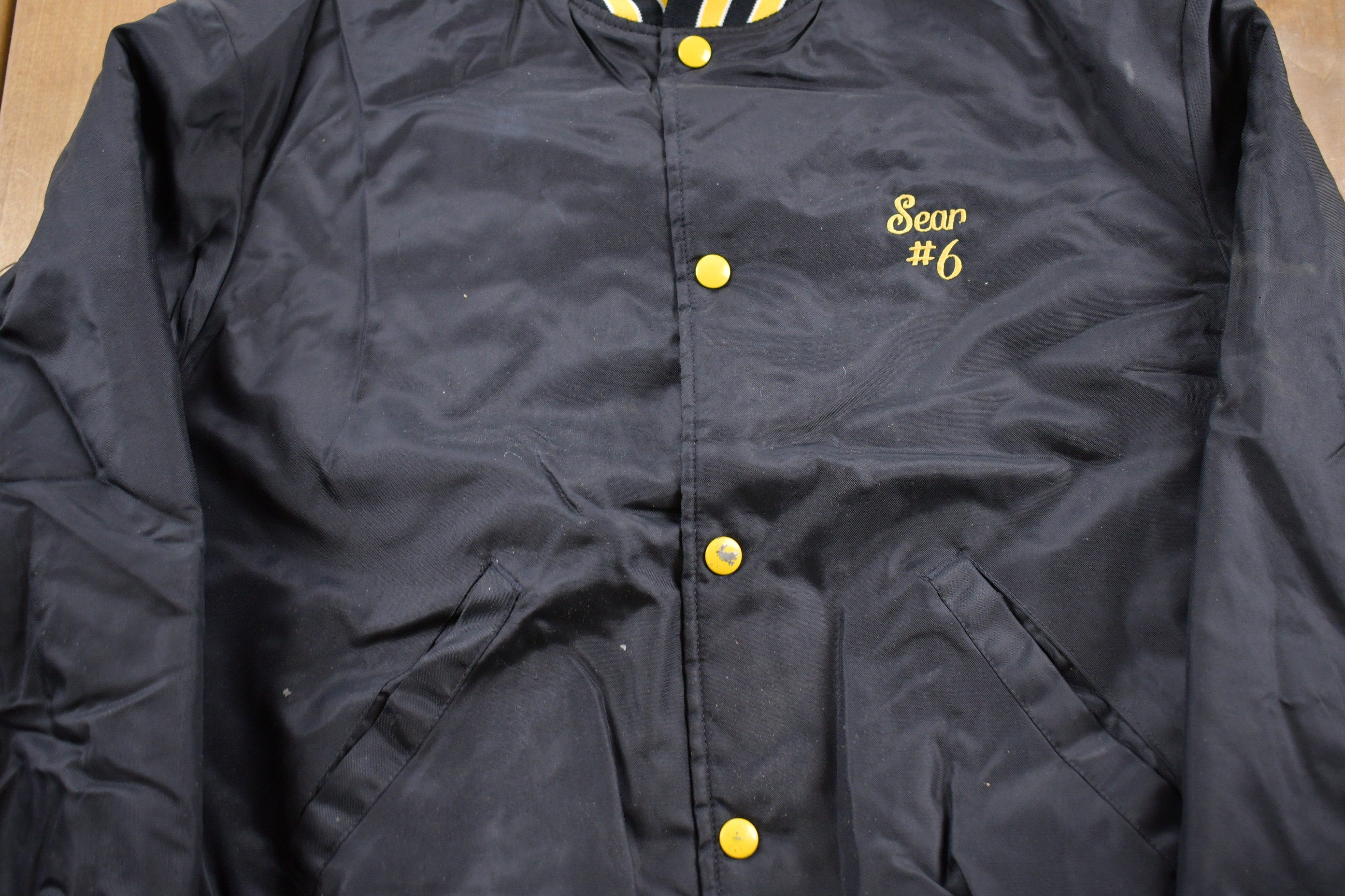 Vintage 1990s Holloway Livonia Wolves Bomber Jacket