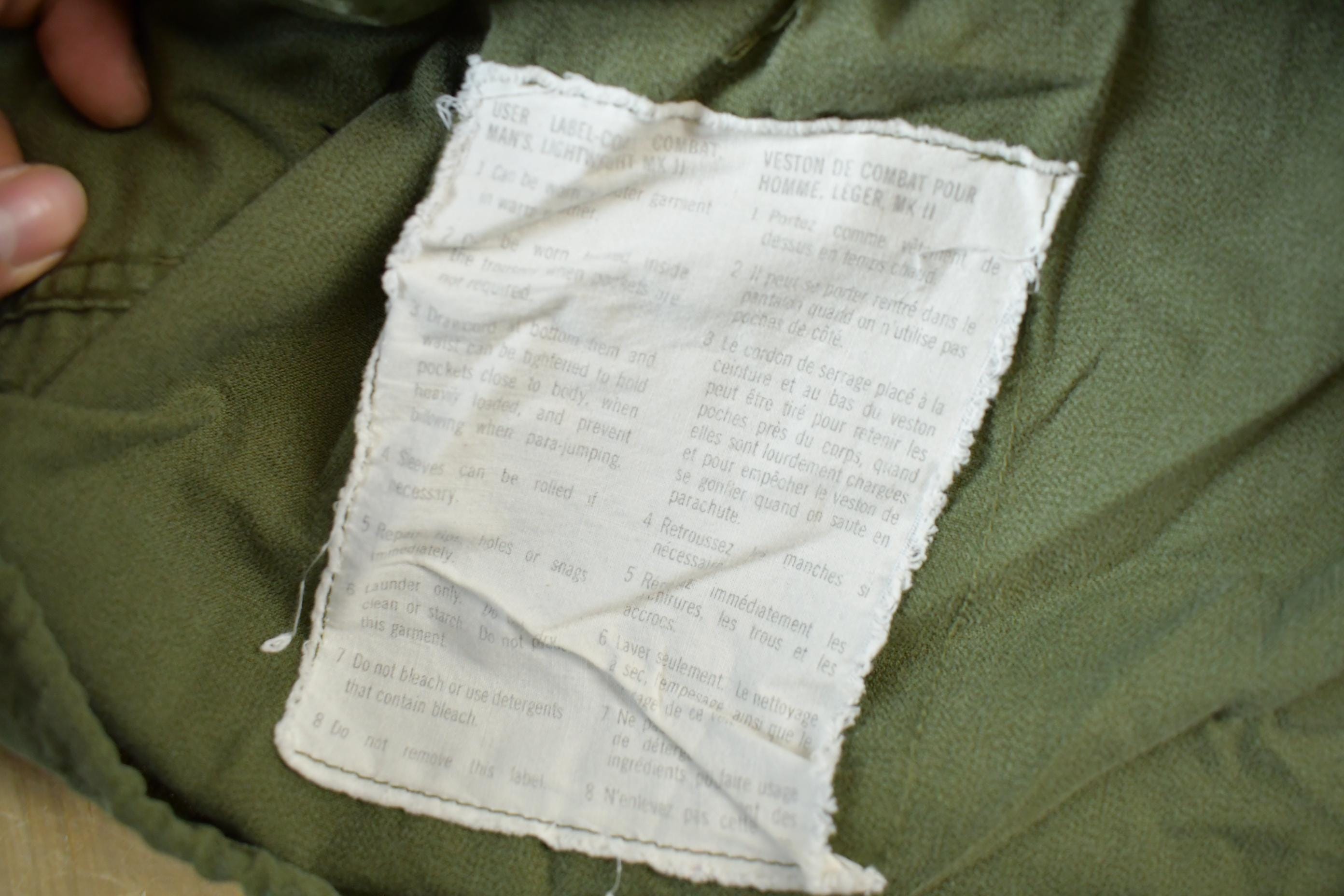 Vintage 2000s Canadian Army Mk II Jacket Mens Large