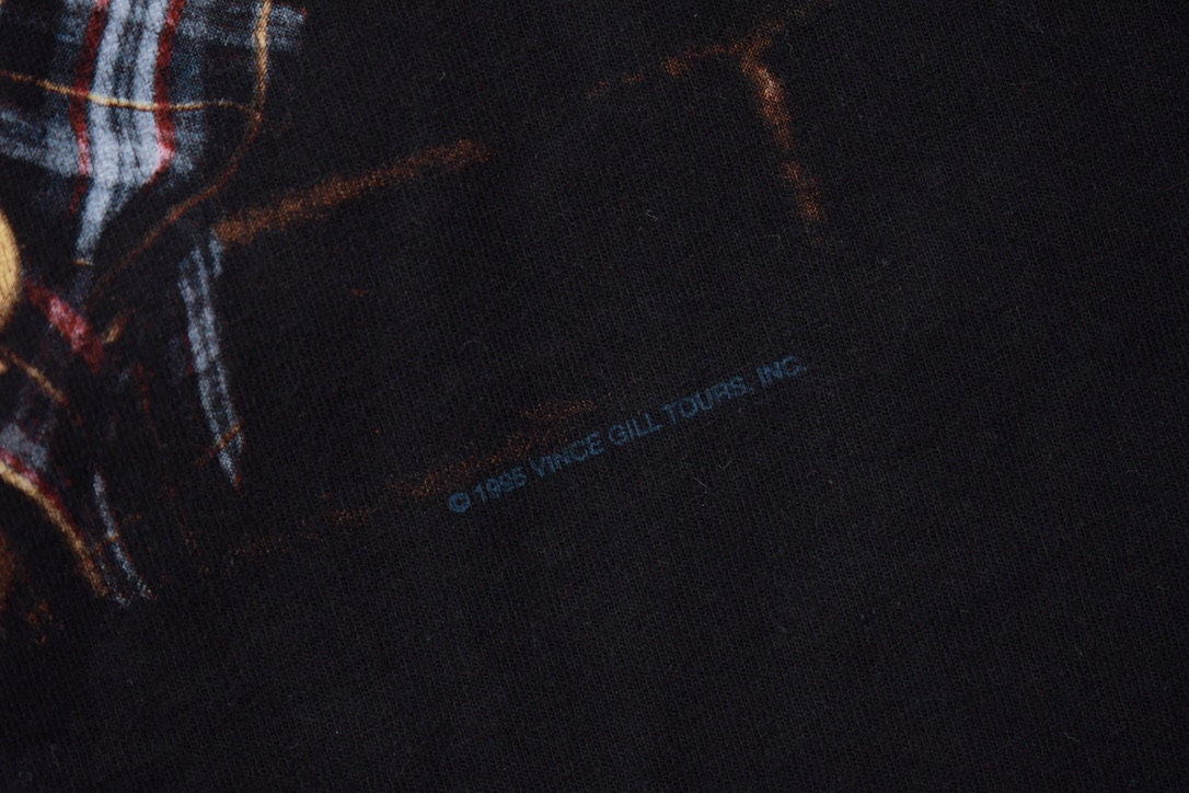 Vintage 1995 Vince Gill Tour Band T-shirt