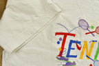 Vintage 1990s Tennis Embroidered Graphic T-Shirt