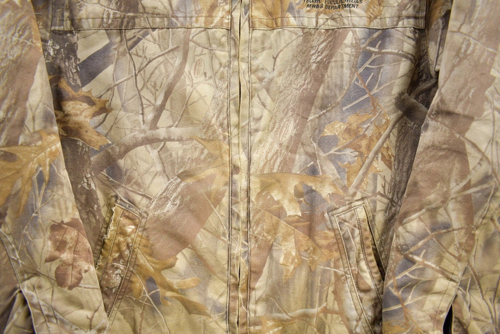 Vintage 1980s Dri-Duck Duck Camo Hunting Jacket