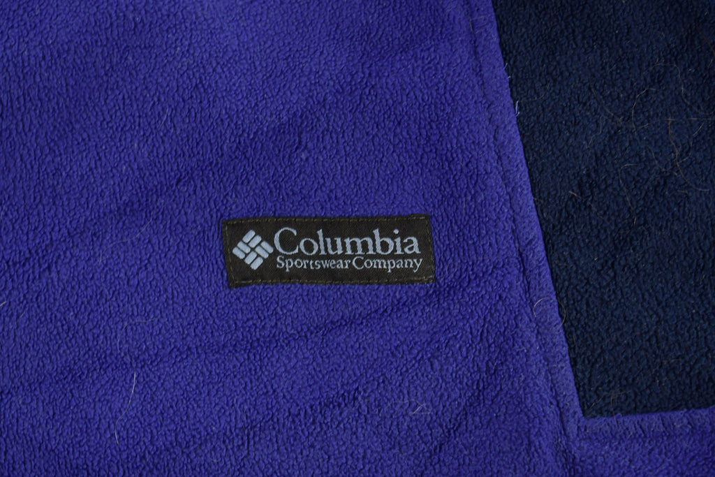 Vintage 1990s Purple Columbia Fleece Sweater
