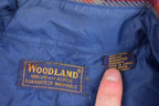 Vintage 1990s Woodland Plaid Button Up Shirt