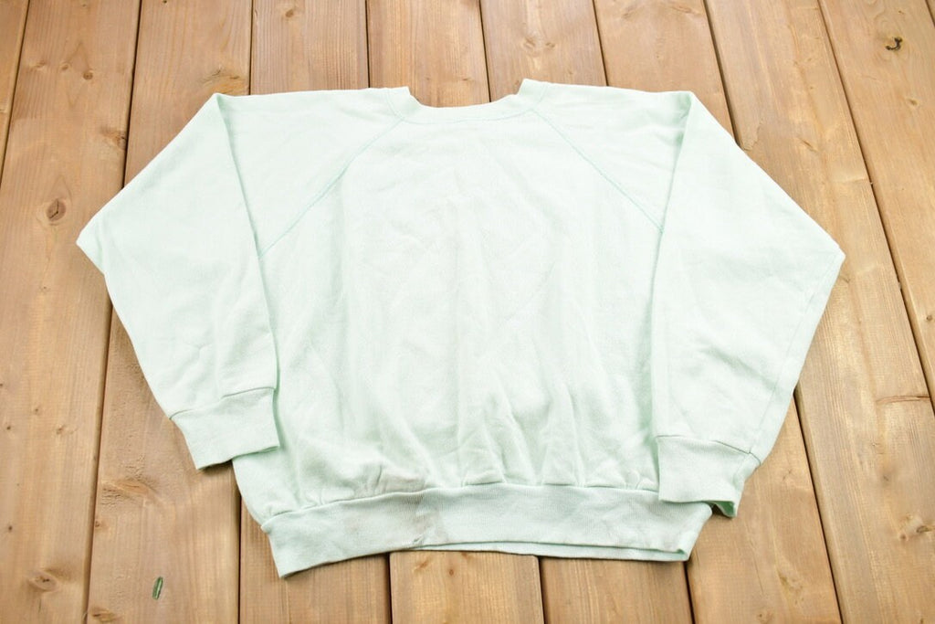 Vintage 1990s Mint Blank Crewneck Sweatshirt