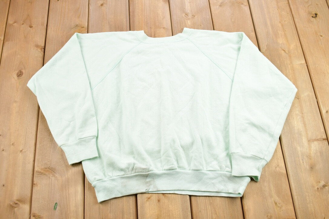 Vintage 1990s Mint Blank Crewneck Sweatshirt