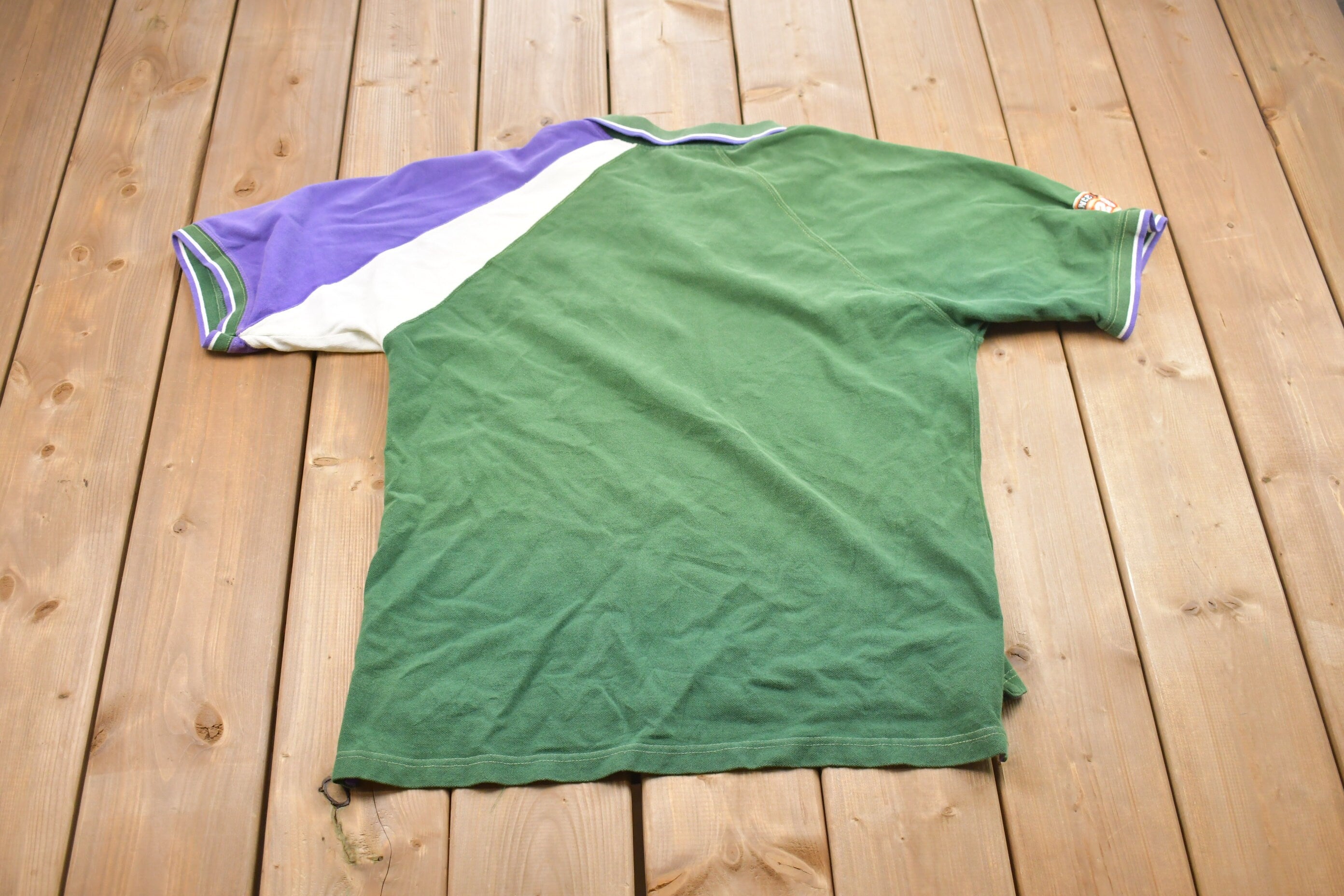 Vintage 1990s Mickey Mouse Disney Soccer Collared Shirt