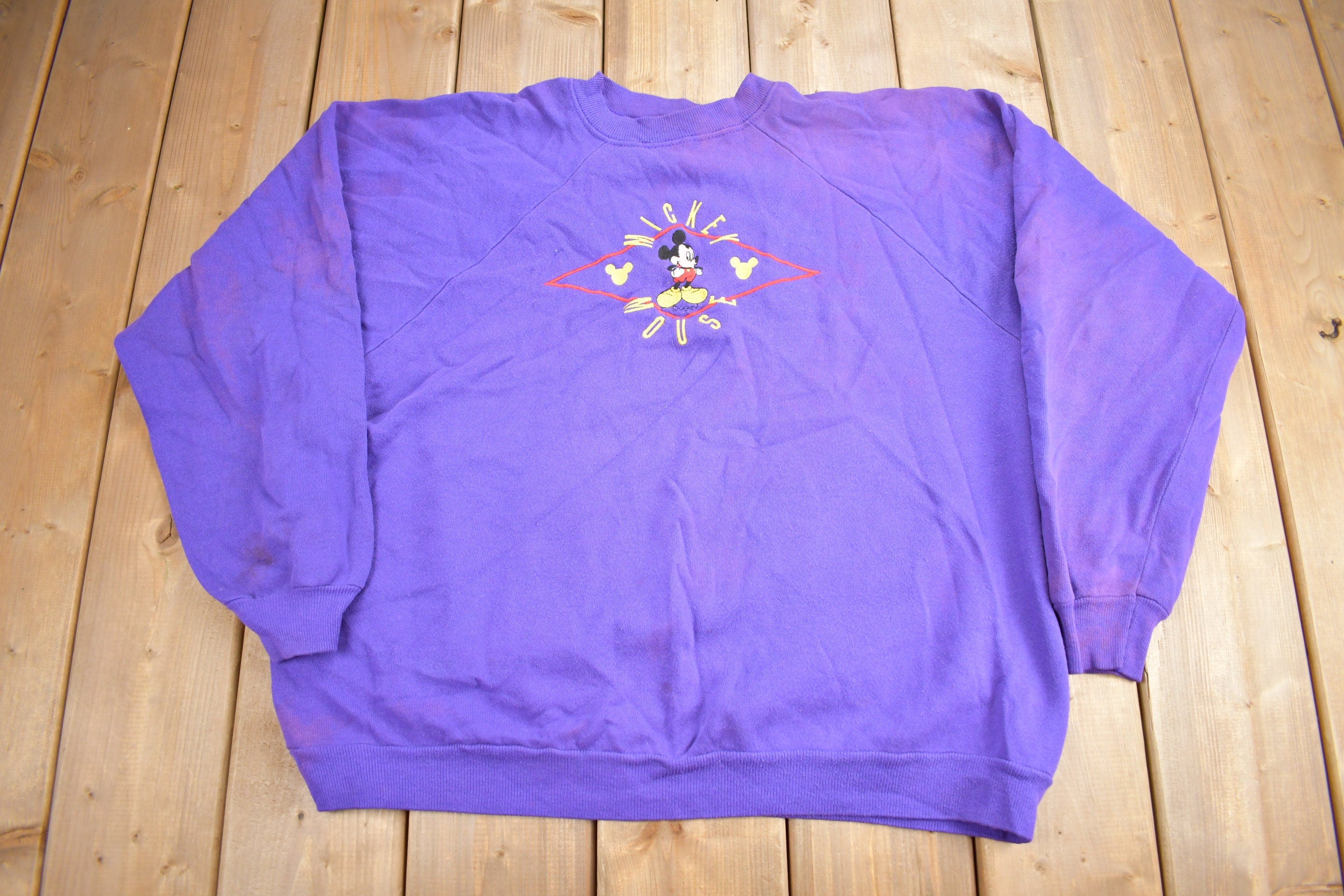 Vintage 1990s Mickey Mouse Disney Crewneck