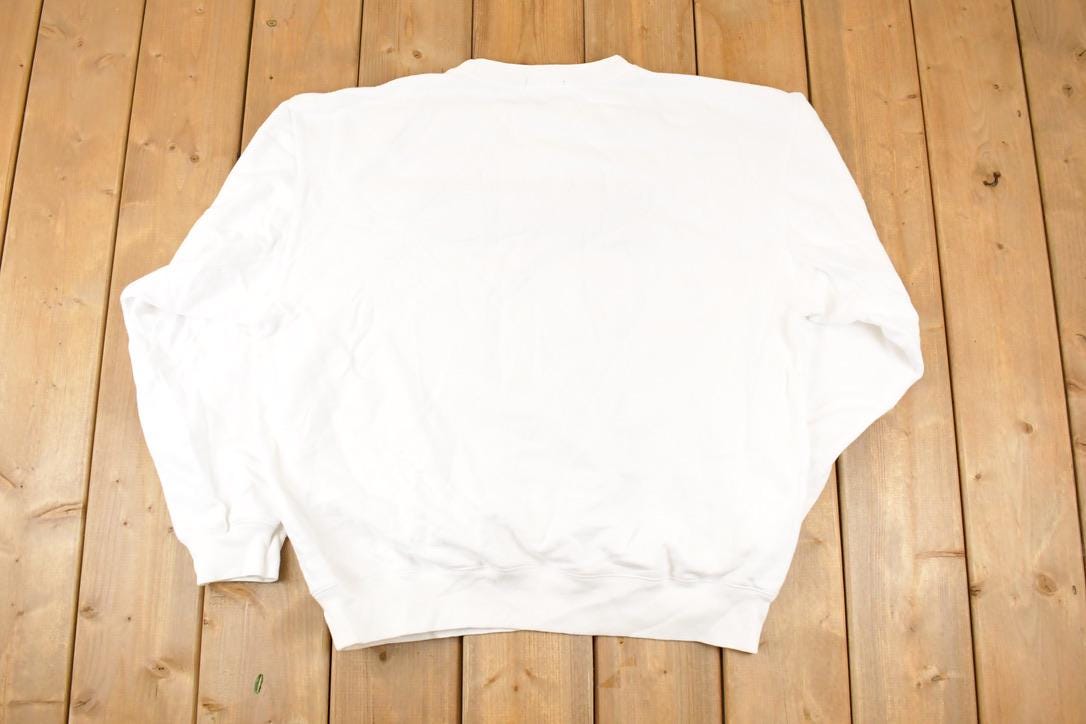 Vintage 1990s Nautica Competition Embroidered Crewneck Sweatshirt Mens XL