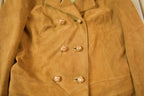 True Vintage 1960s Tilopel Women's Suede Trench Coat