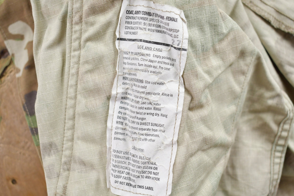 Vintage 2001 Military Insect Shield Button Up Shirt