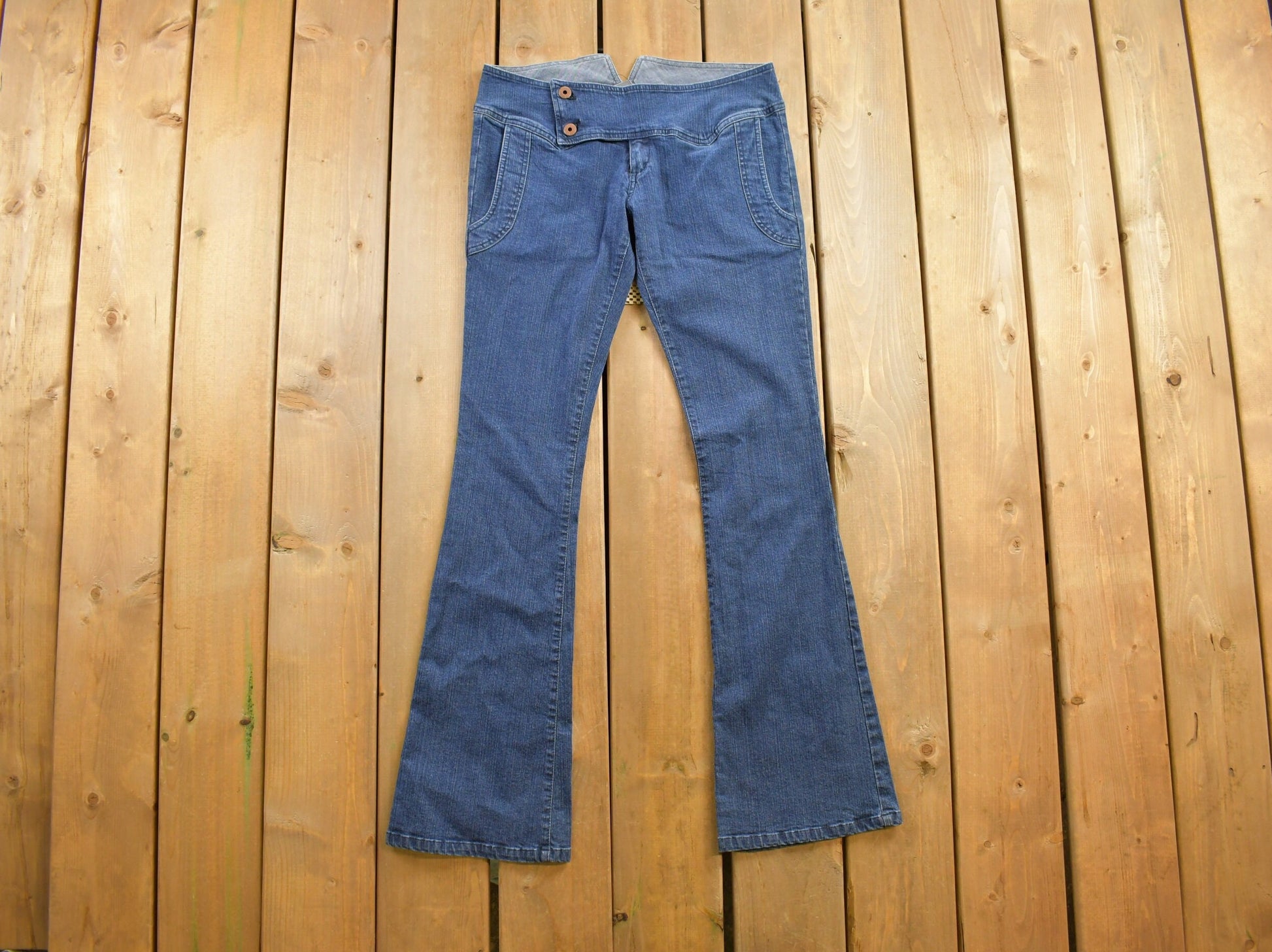 Vintage 2000s '55 DSL' Bootcut Y2K Pants Size 28x32